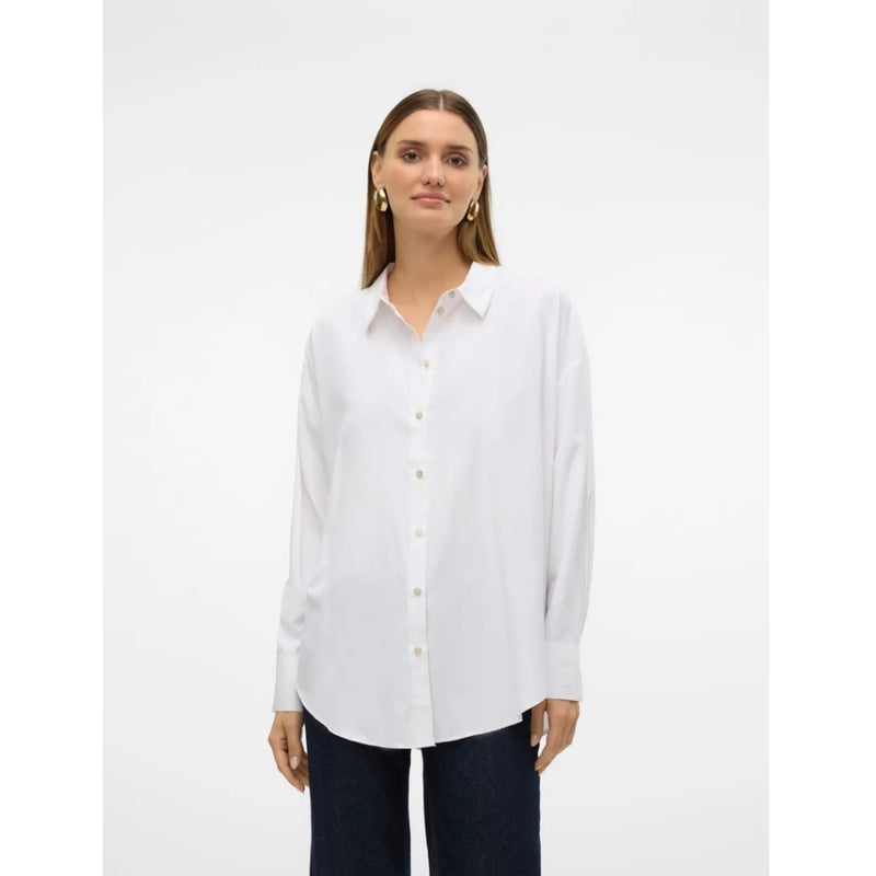 Vero Moda VERO MODA DAME SKJORTE VMNORA Shirt Bright White