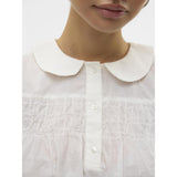 Vero Moda VERO MODA DAME TOP VMROXANNE Shirt Snow white