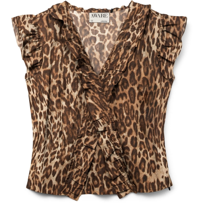 Vero Moda VERO MODA DAME TOP VMROXANNE Top ermine nila print