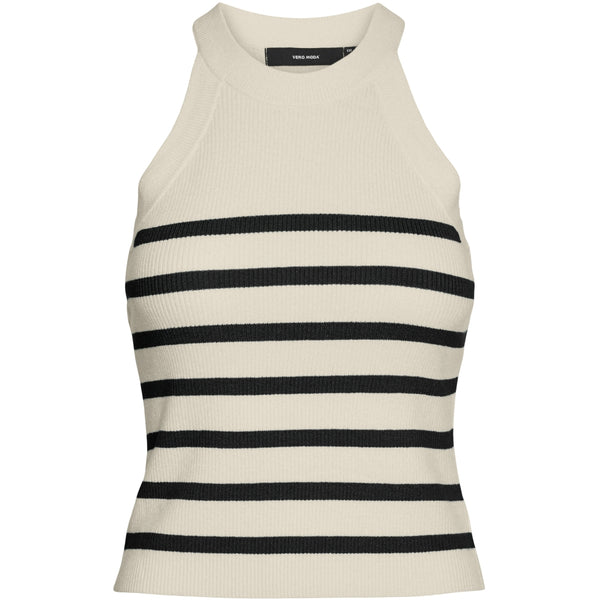 Vero Moda VERO MODA DAME TOP VMSABA Top Birch Stripes black