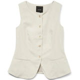 Vero Moda VERO MODA DAME VEST VMMIKELA Restudsalg Birch Melange