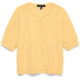 Vero Moda VERO MODA Dame Cardigan VMDoffy Cardigan Golden Haze WHITE MELANGE