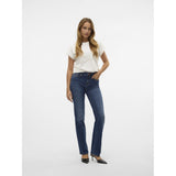 Vero Moda VERO MODA Dame Jeans VMFlash Restudsalg Dark Blue Denim