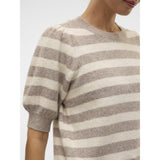 Vero Moda VERO MODA Dame Pullover VMDoffy Knit Moon Rock BIRCH