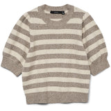 Vero Moda VERO MODA Dame Pullover VMDoffy Knit Moon Rock BIRCH