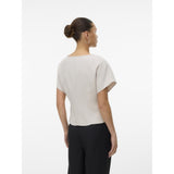 Vero Moda VERO MODA Dame Top VMSONJA Top Pumice Stone