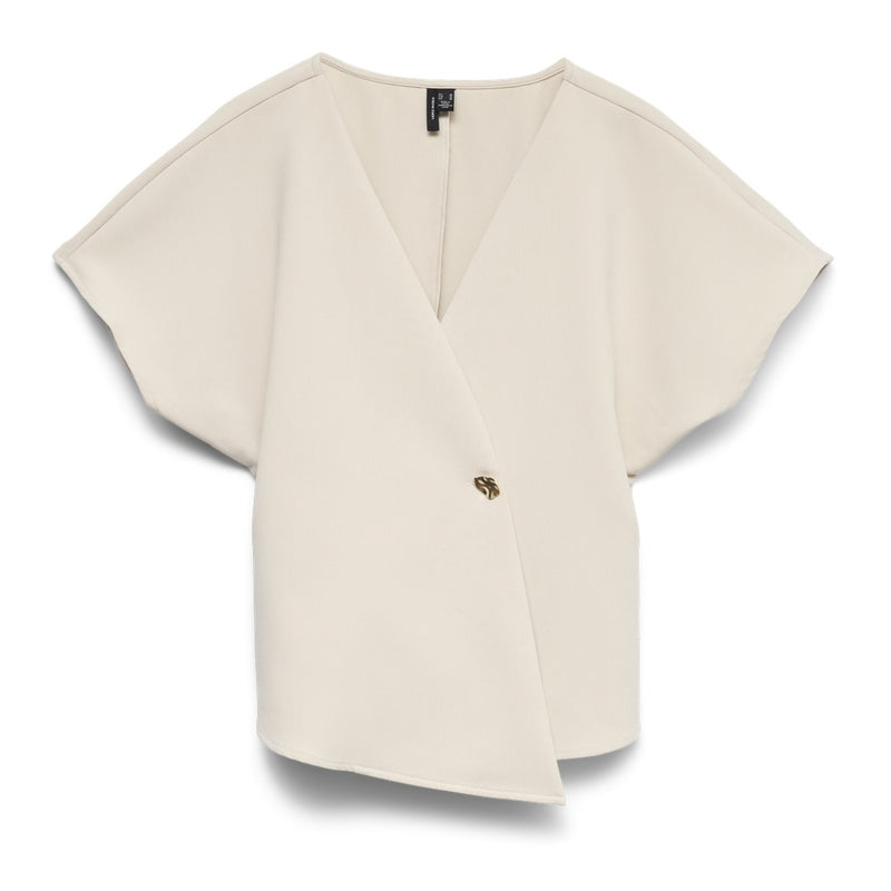 Vero Moda VERO MODA Dame Top VMSONJA Top Pumice Stone