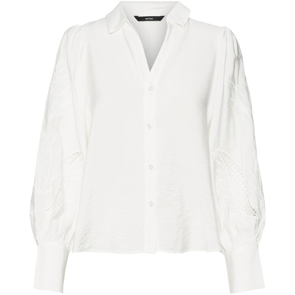 Vero Moda dame white skjorte - VMOSLA Snow