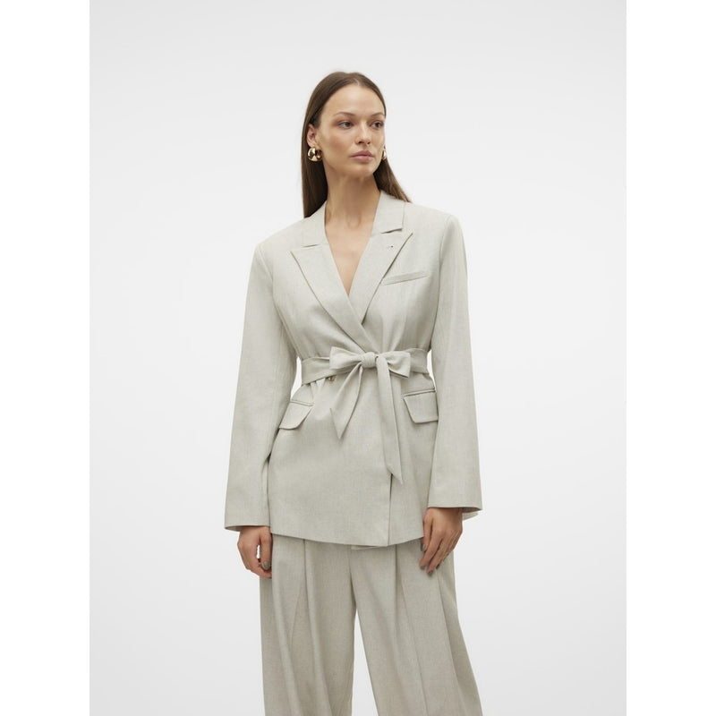 Vero Moda VERO MODA dame blazer VMOMARI Blazer Light Grey Melange