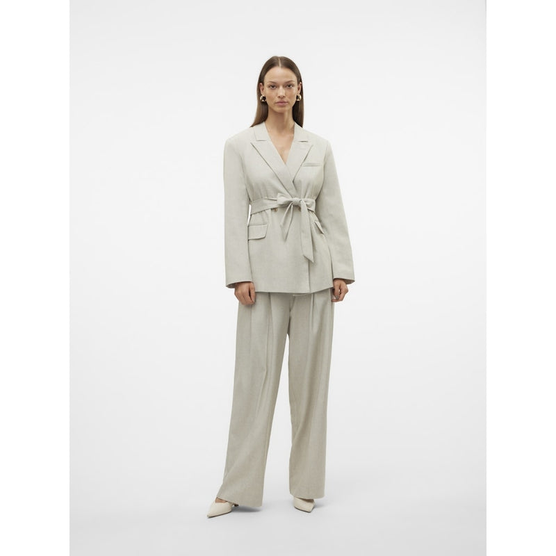 Vero Moda VERO MODA dame blazer VMOMARI Blazer Light Grey Melange