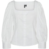 Vero Moda VERO MODA dame bluse VMFRIBA Blouse Snow white