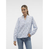 Vero Moda VERO MODA dame bluse VMIPENRI Blouse Skyway