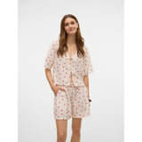 Vero Moda VERO MODA dame bluse VMODETTE Blouse Snow White Strawberry w. dots