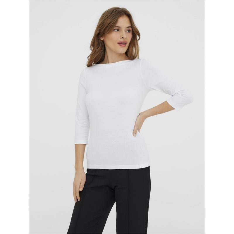 Vero Moda VERO MODA dame bluse VMPANDA Blouse Bright White