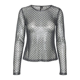 Vero Moda VERO MODA dame bluse VMSAFINA Blouse Asphalt