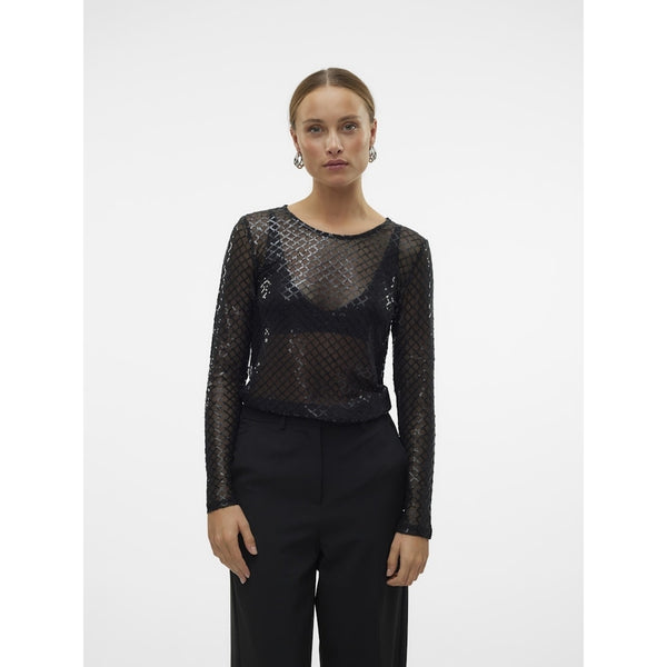 Vero Moda VERO MODA dame bluse VMSAFINA Blouse Black