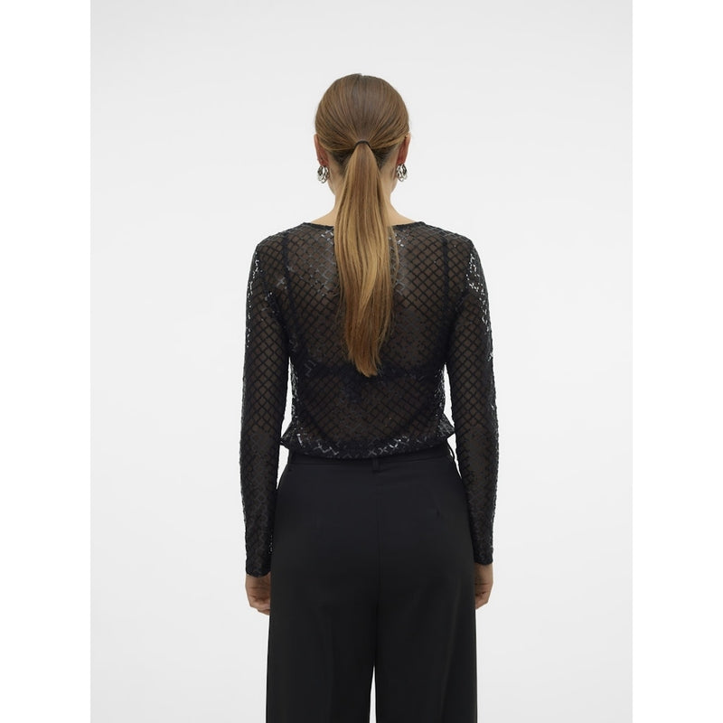 Vero Moda VERO MODA dame bluse VMSAFINA Blouse Black