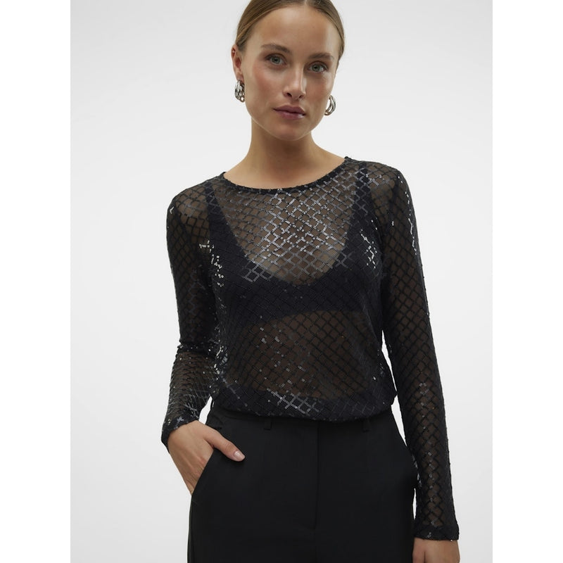 Vero Moda VERO MODA dame bluse VMSAFINA Blouse Black