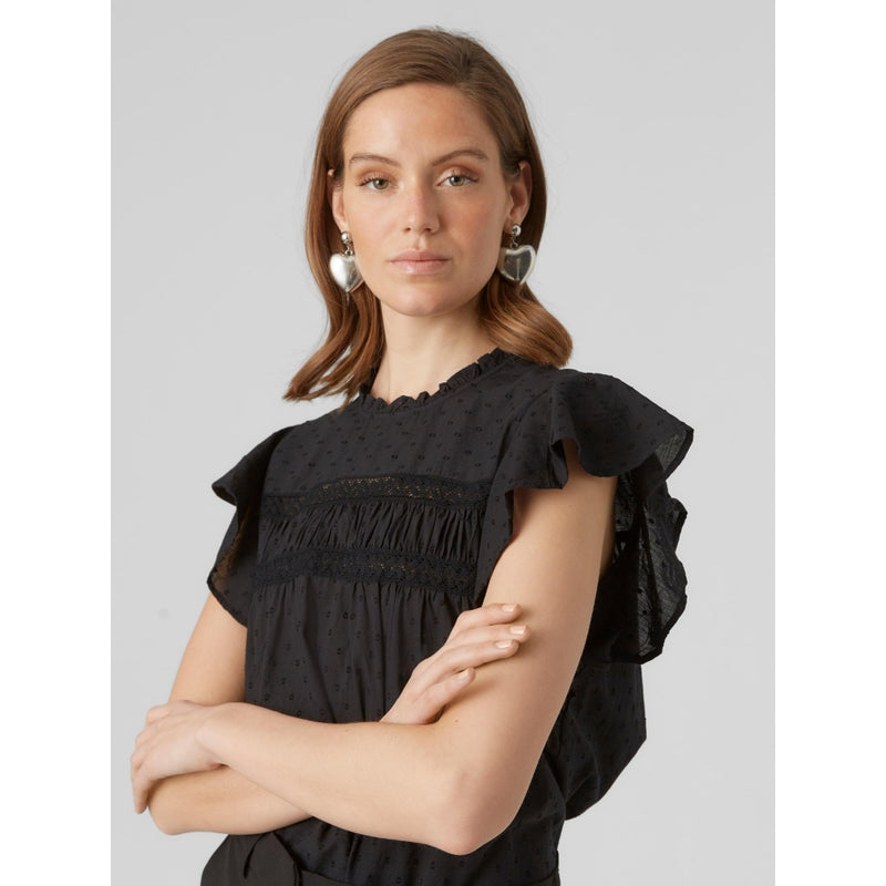 Vero Moda VERO MODA dame bluse VMTRINE Blouse Black