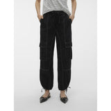 Vero Moda VERO MODA dame bukser VMKIM Pant Black BIRCH STICHES