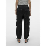 Vero Moda VERO MODA dame bukser VMKIM Pant Black BIRCH STICHES