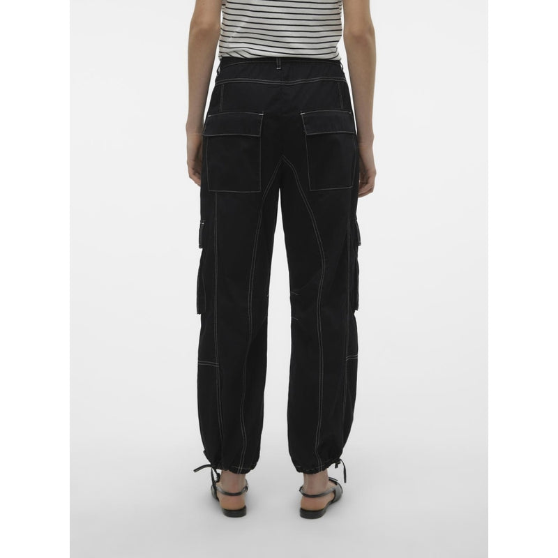 Vero Moda VERO MODA dame bukser VMKIM Pant Black BIRCH STICHES