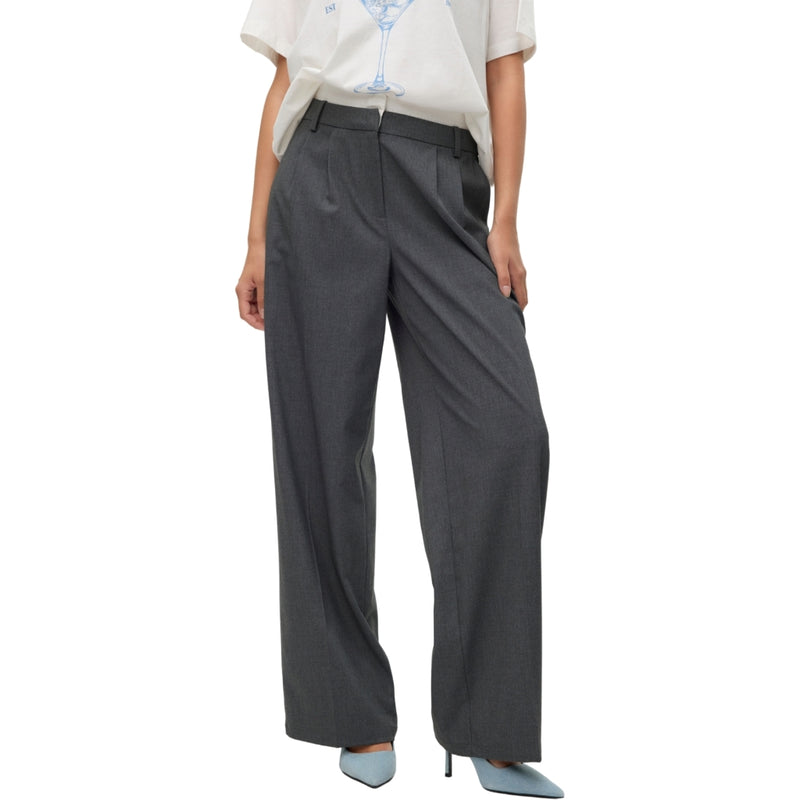 Vero Moda VERO MODA dame bukser VMMADJA Pant Dark grey melange