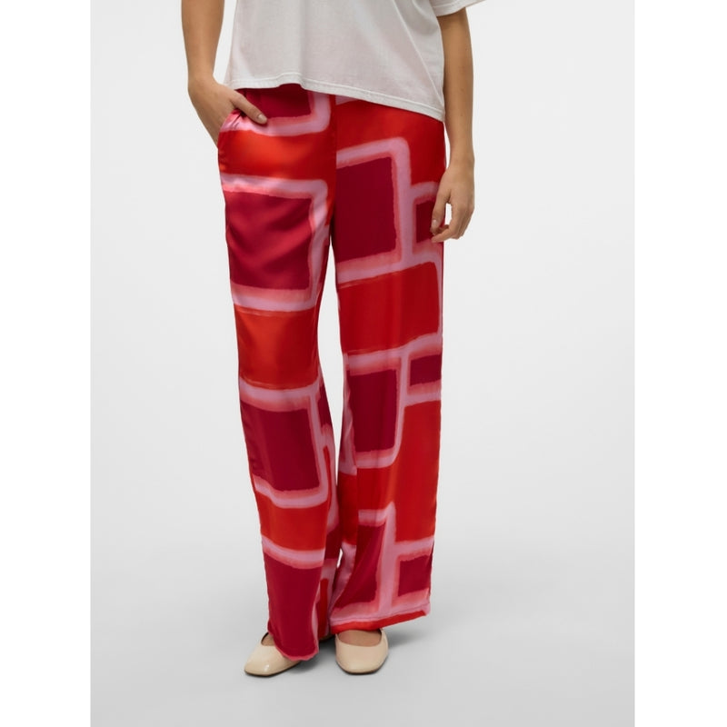 Vero Moda VERO MODA dame bukser VMREBA Pant Fiery Red Silba