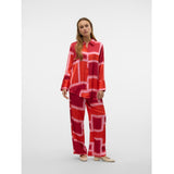 Vero Moda VERO MODA dame bukser VMREBA Pant Fiery Red Silba