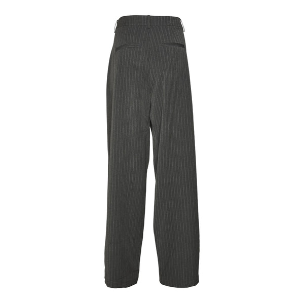 Vero Moda VERO MODA dame bukser VMSILJE Pant Dark Grey Melange PINSTRIPE