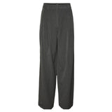 Vero Moda VERO MODA dame bukser VMSILJE Pant Dark Grey Melange PINSTRIPE