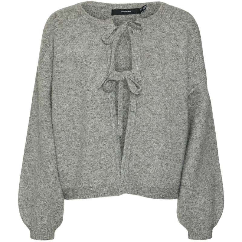 Vero Moda VERO MODA dame cardigan VMBOW Cardigan Medium grey melange