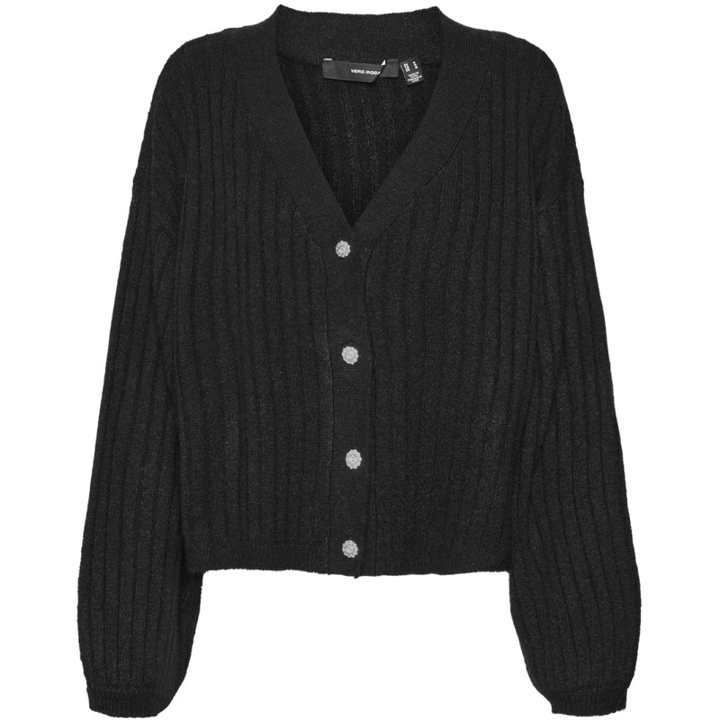 Vero Moda VERO MODA dame cardigan VMELYA Cardigan Black