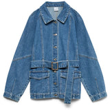 Vero Moda VERO MODA dame jakke VMAGNES Jacket Medium blue denim