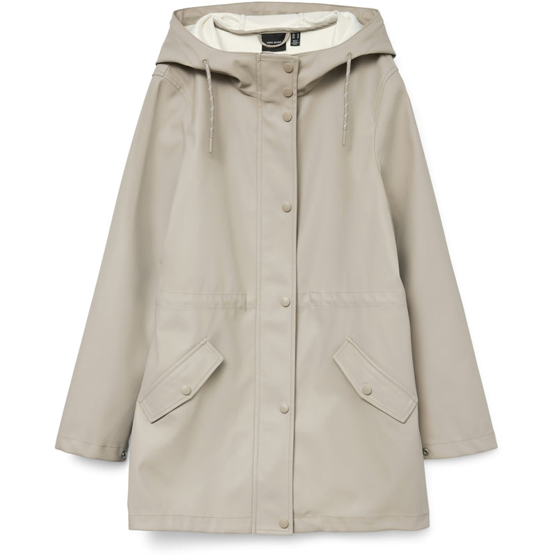 Vero Moda VERO MODA dame jakke VMMALOU Rainwear Moon Rock