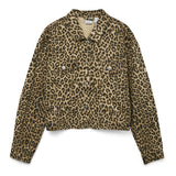 Vero Moda VERO MODA dame jakke VMTALLULAH Jacket Silver Mink LEOPARD