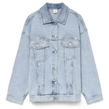 Vero Moda VERO MODA dame jakke VMTESSA Jacket Light Blue Denim Detail RA339