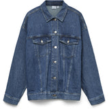 Vero Moda VERO MODA dame jakke VMTESSA Jacket Medium Blue Denim Detail RA380