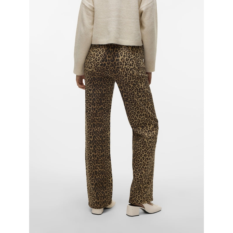 Vero Moda VERO MODA dame jeans VMTESSA Jeans Silver Mink LEOPARD