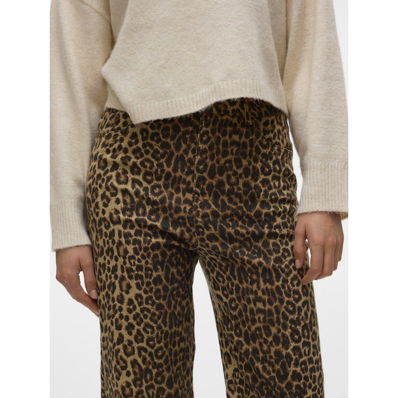 Vero Moda VERO MODA dame jeans VMTESSA Jeans Silver Mink LEOPARD