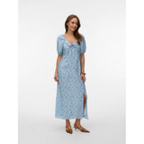 Vero Moda VERO MODA dame kjole VMJOSIE Dress Cashmere Blue - Blue molly