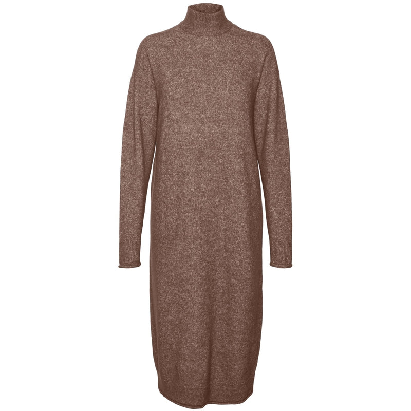 Vero Moda VERO MODA dame kjole VMKADEN Dress Brown Lentil MELANGE