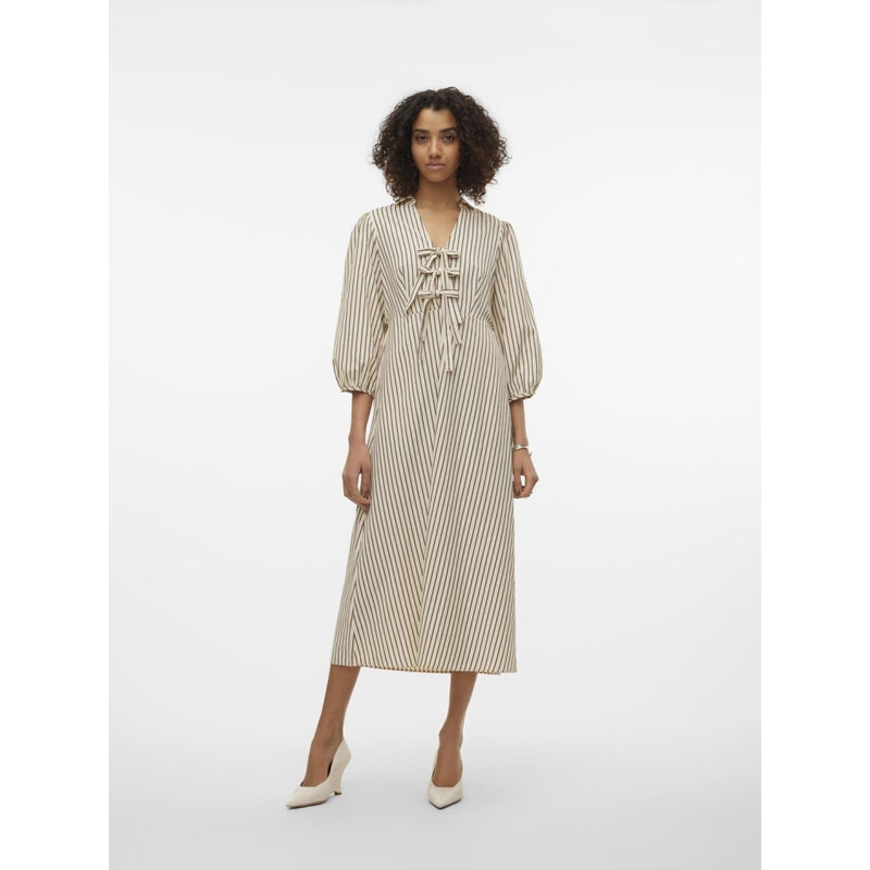 Vero Moda VERO MODA dame kjole VMMALOU Dress Birch BLACK