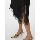 Vero Moda VERO MODA dame kjole VMNOVI Dress Black BLACK LACE