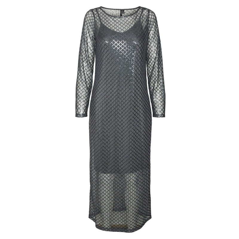 Vero Moda VERO MODA dame kjole VMSAFINA Dress Asphalt