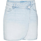 Vero Moda VERO MODA dame nederdel VMBETTY Skirt Light Blue Denim