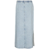 Vero Moda VERO MODA dame nederdel VMHAMSON Skirt Light Blue Denim