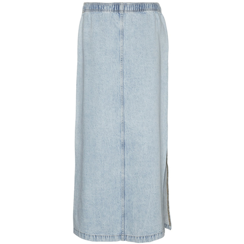 Vero Moda VERO MODA dame nederdel VMHAMSON Skirt Light Blue Denim