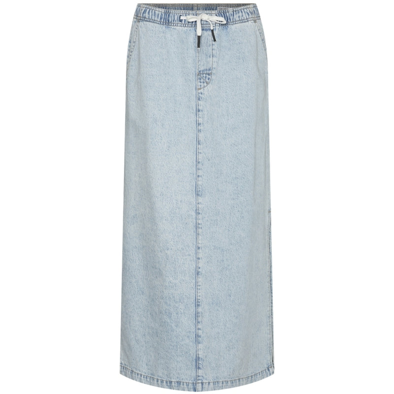 Vero Moda VERO MODA dame nederdel VMHAMSON Skirt Light Blue Denim