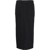 Vero Moda VERO MODA dame nederdel VMLINA Restudsalg Black Denim